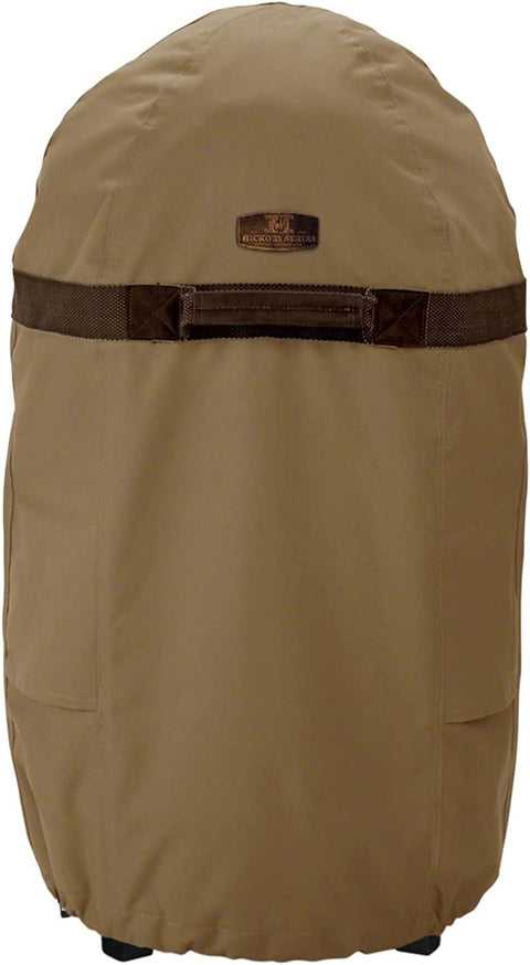 Classic Accessories Hickory Water-Resistant 24 Inch Round Smoker Grill Cover