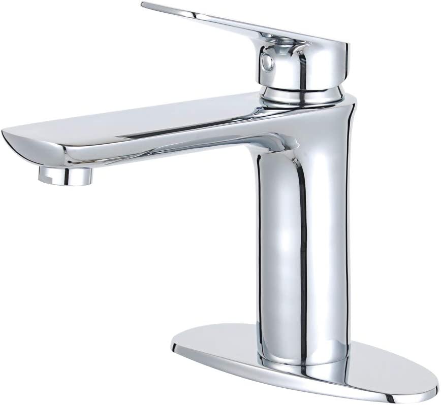 Kingston Brass LS4201CXL Frankfurt Bathroom Faucet, Polished Chrome