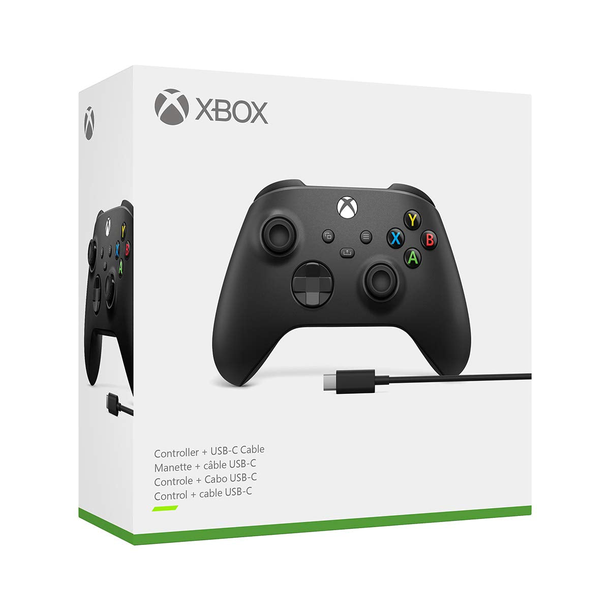 Xbox Core Wireless Controller + USB-C Cable √É¬¢√¢‚Äö¬¨√¢‚Ç¨≈ì Carbon Black