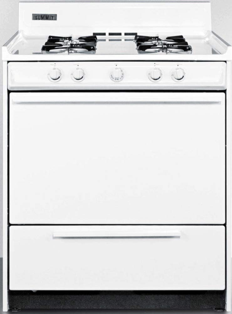 Summit WNM2107 Kitchen Cooking Range, White