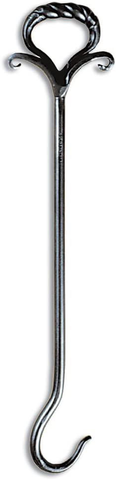 Minuteman International Wrought Iron Damper Pull, Graphite