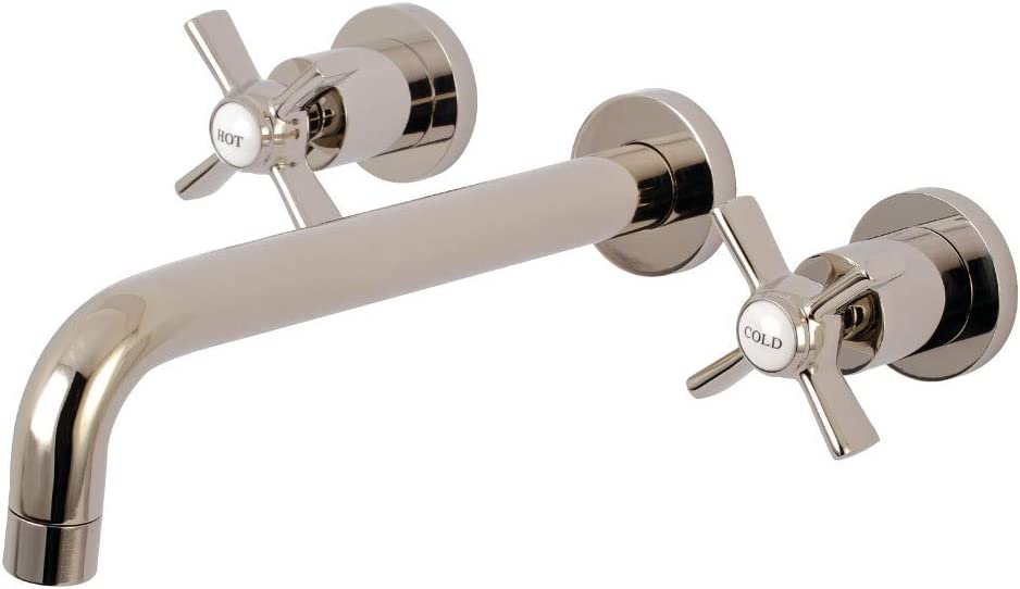 Kingston Brass KS8026ZX Millennium Roman Tub Faucet, Polished Nickel