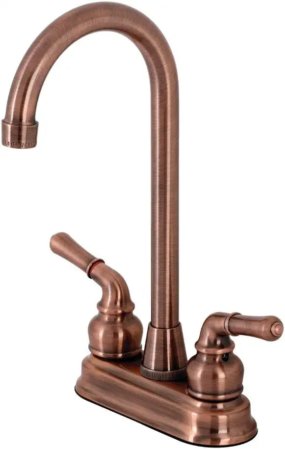 Kingston Brass KB496 Magellan Bar Faucet, Antique Copper