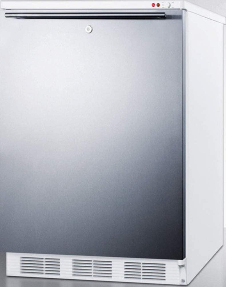 Summit VT65ML7BISSHH Upright Freezer, Stainless Steel