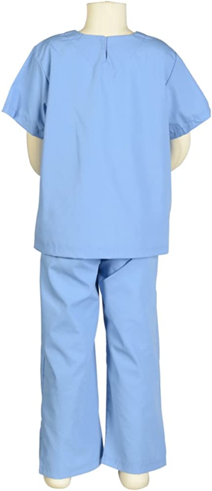 Jr. Dr. Scrubs, size 6/8, Blue