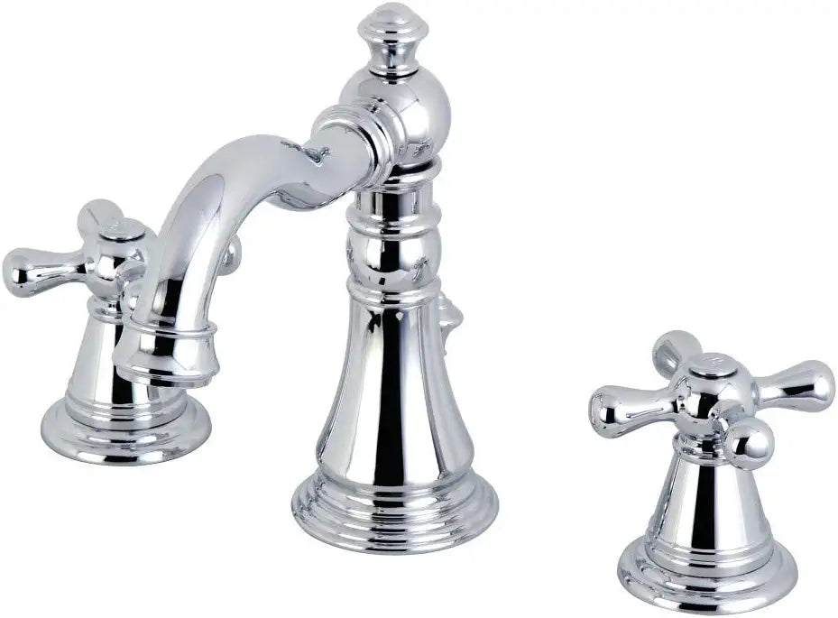 Kingston Brass FSC1971AAX American Classic Widespread Bathroom Faucet, Polished Chrome