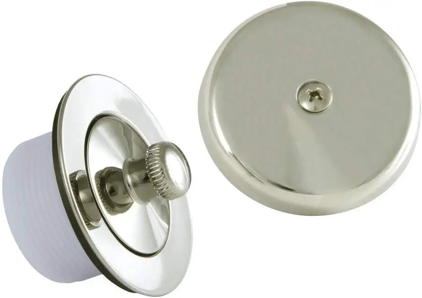 Kingston Brass DLT5301A6 Made to Match Twist and Close Tub Drain Conversion Kit, Polished Nickel