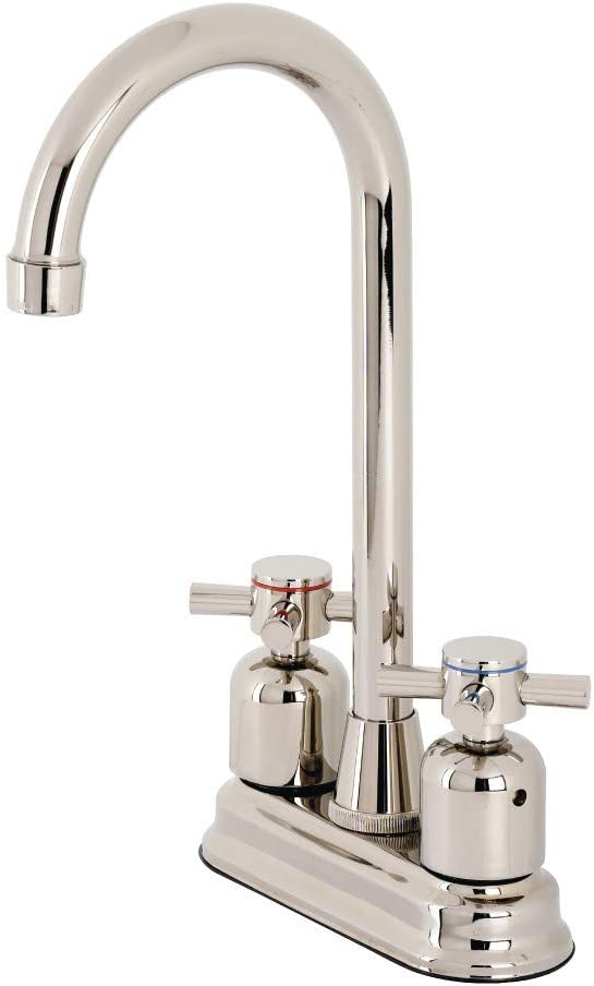 Kingston Brass KB8496DX Concord Bar Faucet, Polished Nickel