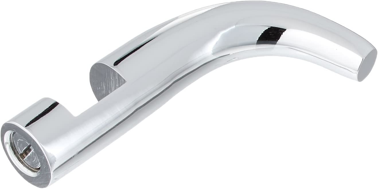 Whitehaus WHSHK01-C Slide-on Shower Door Robe/Towel Hook, Polished Chrome