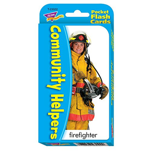 Community Helpers &amp; Careers Pocket Flash Cards
