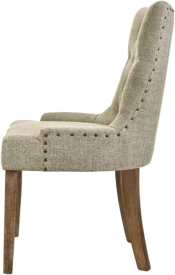 Acme Furniture Yotam Side Chair, Beige