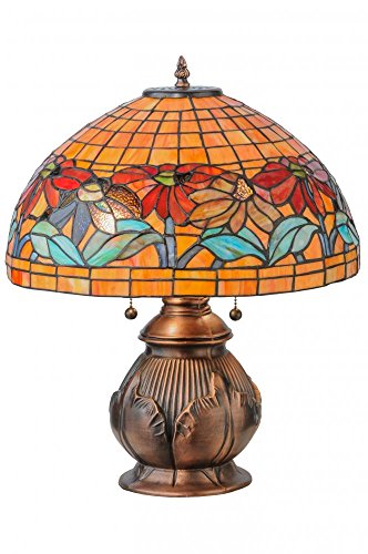 19.5InchH Black Eyed Susan Table Lamp