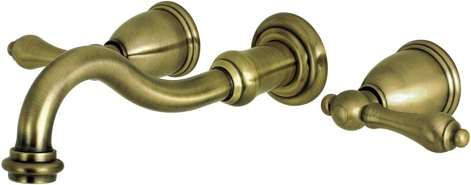 Kingston Brass KS3023AL Restoration Tub Faucet, Antique Brass