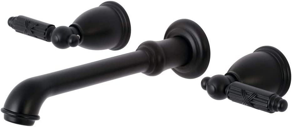 Kingston Brass KS7120GL Georgian Bathroom Faucet, Matte Black