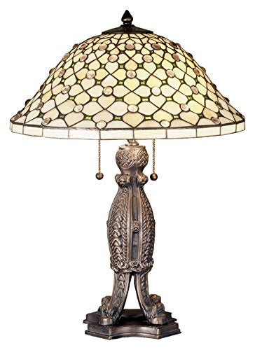 24InchH Diamond & Jewel Table Lamp