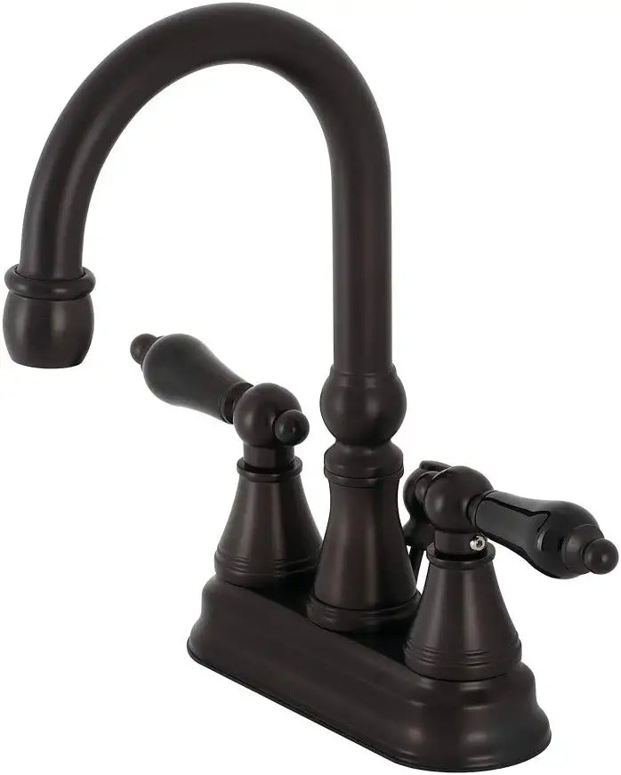 Kingston Brass KS2615PKL Duchess 4&#34; Centerset Bathroom Faucet, Oil Rubbed Bronze