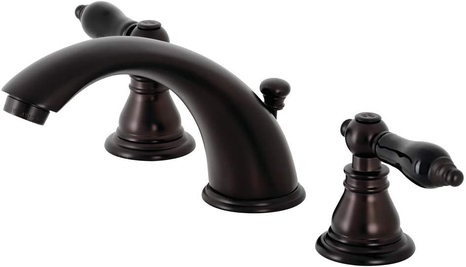 Kingston Brass KB965AKL Duchess Widespread Bathroom Faucet, Oil Rubbed Bronze