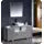 Fresca Torino 60&#34; Gray Modern Bathroom Vanity w/ 2 Side Cabinets &amp; Vessel Sink