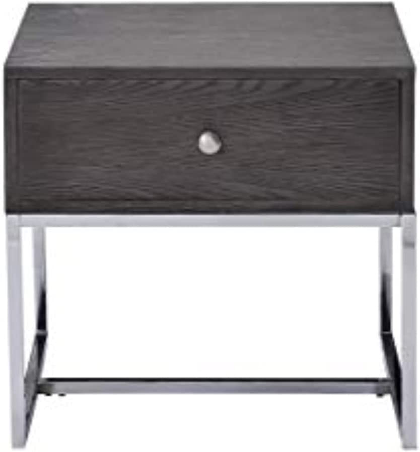 Acme Furniture Iban End Table, Gray