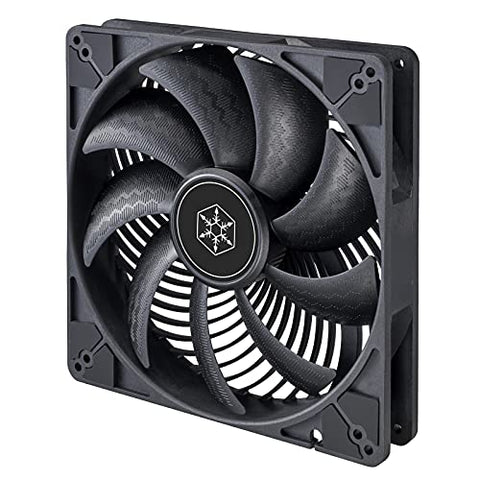 Air Penetrator Computer Case Cooling Fan180x180x32mm PWM 0 to 1200rpm Dual ball bearing Air Penetrator Frame Black Color