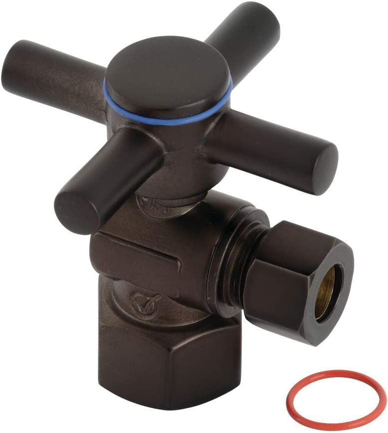 Kingston Brass CC43105DX Concord Angle Stop Valve, Oil Rubbed Bronze