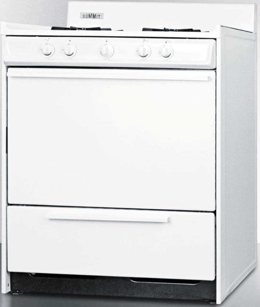 Summit WNM210P Kitchen Cooking Range, White