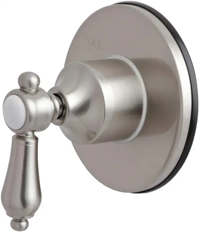 Kingston Brass KS3038BAL Heirloom Three-Way Diverter Valve with Trim Kit, Brushed Nickel