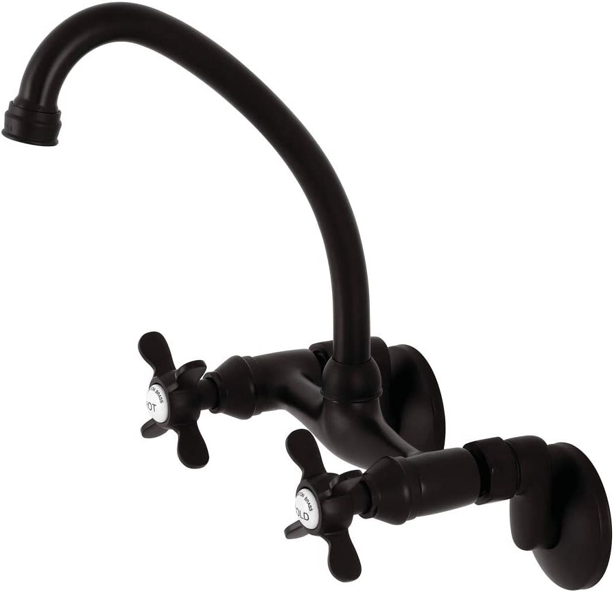 Kingston Brass KS114ORB Essex Kitchen Faucet, Oil Rubbed Bronze