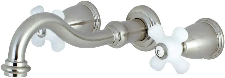 Kingston Brass KS3028PX Restoration Tub Faucet, Brushed Nickel