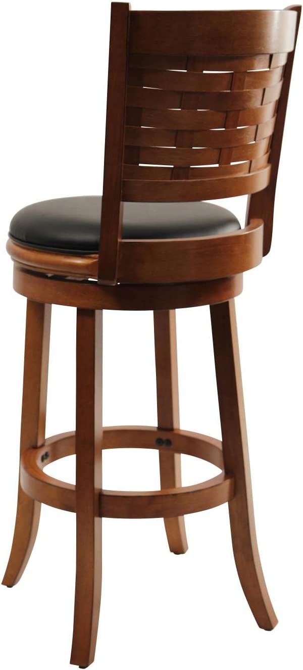 Boraam Sumatra Swivel Stool, 29-Inch, Brushed Oak