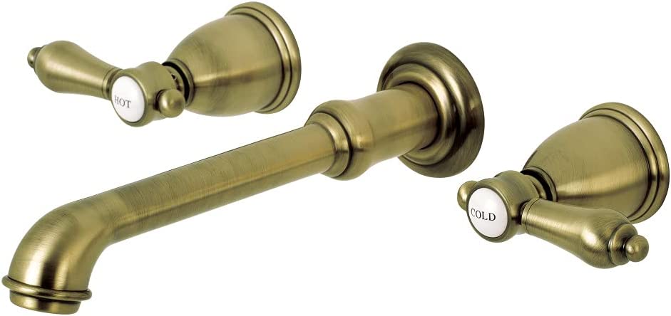 Kingston Brass KS7023BAL Roman Tub Filler, Antique Brass