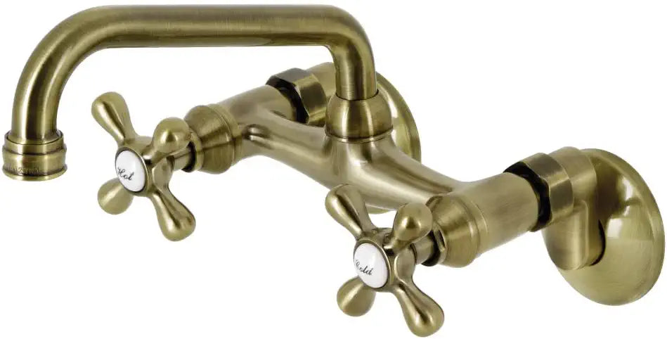 Kingston Brass KS213SN Kingston Kitchen Faucet, 7&#34;, Brushed Nickel