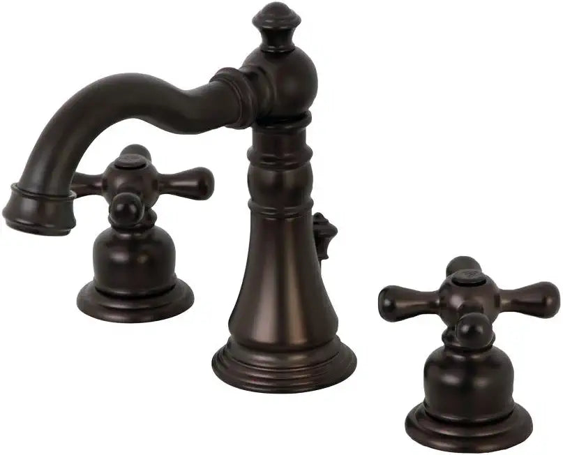 Kingston Brass FSC1975AX American Classic Widespread Bathroom Faucet, Oil Rubbed Bronze