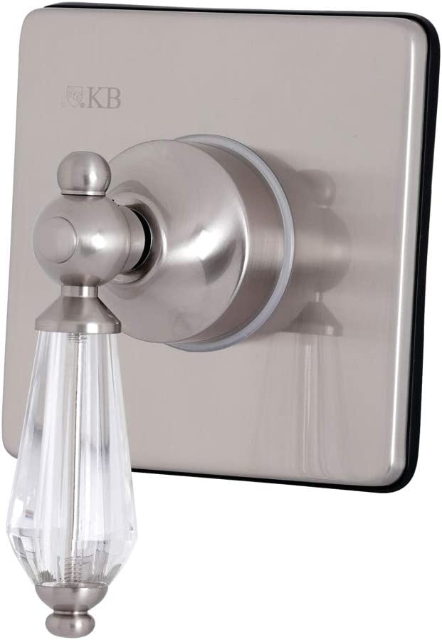 Kingston Brass KS3048WLL Wilshire Three-Way Diverter Valve with Trim Kit, Brushed Nickel