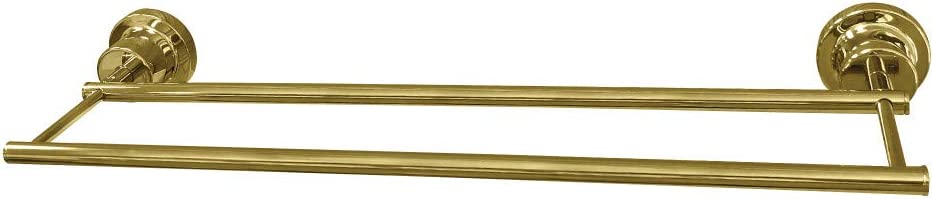 Kingston Brass BAH821318PB Concord Dual Towel Bar, Polished Brass