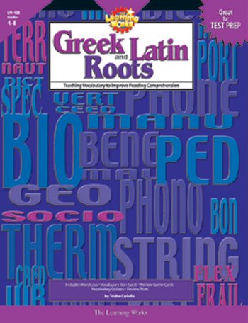 4 Pack CREATIVE TEACHING PRESS GREEK AND LATIN ROOTS