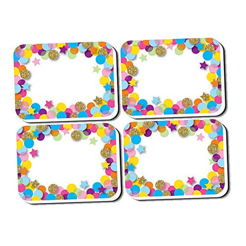 Ashley Productions ASH78008 Confetti Pattern Mini Erasers44; Pack of 10