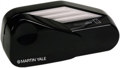 Martin Yale 1624 Manual Letter Opener, Automatically Activates When Envelope is Inserted, Blades are Fully Enclosed - Black