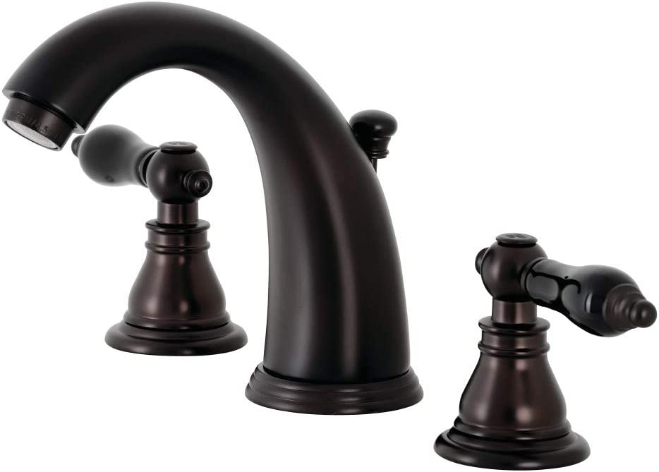 Kingston Brass KB985AKL Duchess Widespread Bathroom Faucet, Oil Rubbed Bronze