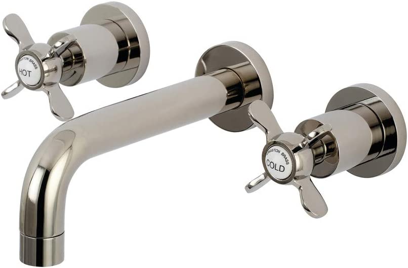 Kingston Brass KS8126BEX Essex Bathroom Faucet, Polished Nickel