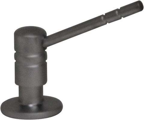 Whitehaus WHSD1166-SACHR Discovery 4-Inch Solid Brass Soap/Lotion Dispenser, Satin Chrome
