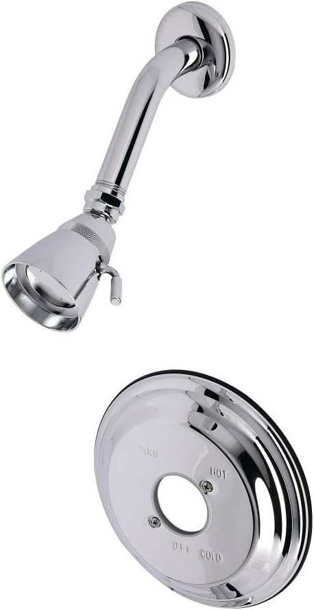 Kingston Brass KB3631TSLH Shower Faucet Trim Only Without Handle, Polished Chrome