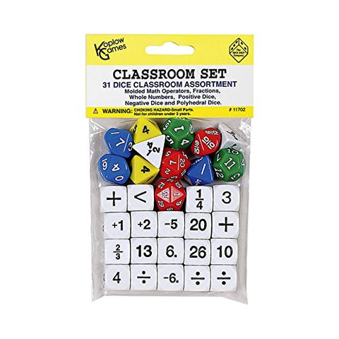 Koplow Games Classroom Dice Set Classroom Accessories