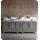 Fresca Oxford 84&#34; Gray Traditional Double Sink Bathroom Cabinets w/Top &amp; Sinks