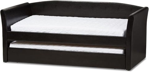 Baxton Studio Camino Daybed Black