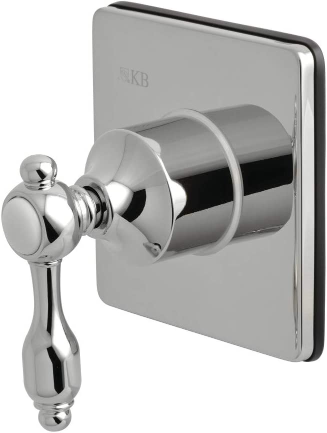 Kingston Brass KS3041TAL Tudor Three-Way Diverter Valve with Trim Kit, Polished Chrome