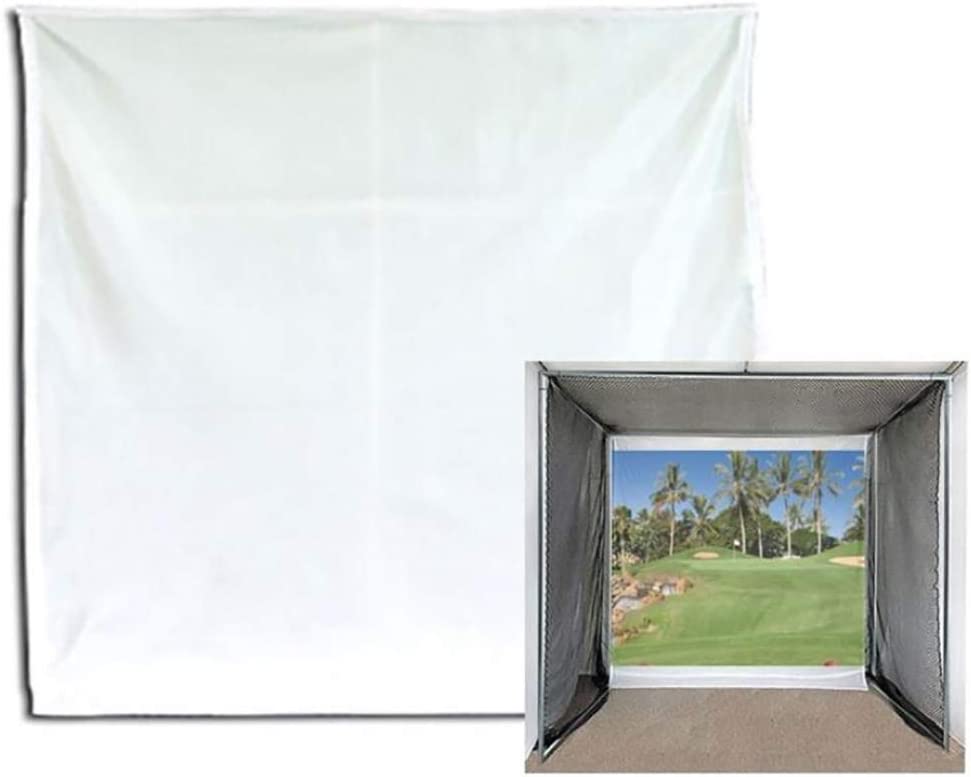 Cimarron Sports Heavy-Duty Extra Durable Multi-Use Inside/Outside Home Projection Screen Golf Training Aid, 10x10 Ft