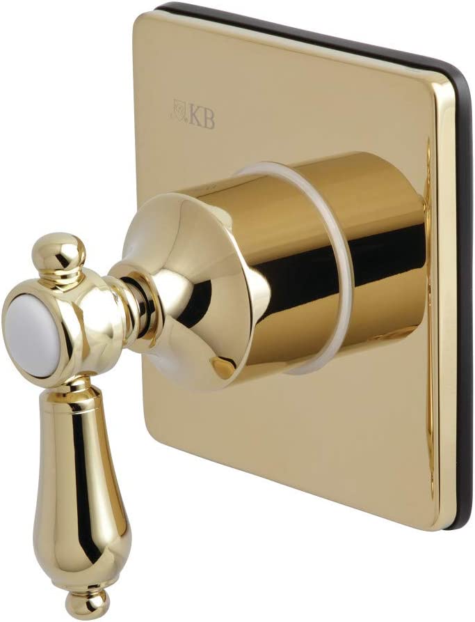 Kingston Brass KS3042BAL Heirloom Three-Way Diverter Valve with Trim Kit, Polished Brass