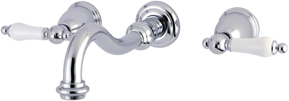 Kingston Brass KS3021PL Restoration Tub Faucet, Polished Chrome