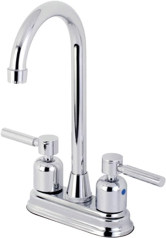 Kingston Brass KB8491DL Concord Bar Faucet, Polished Chrome